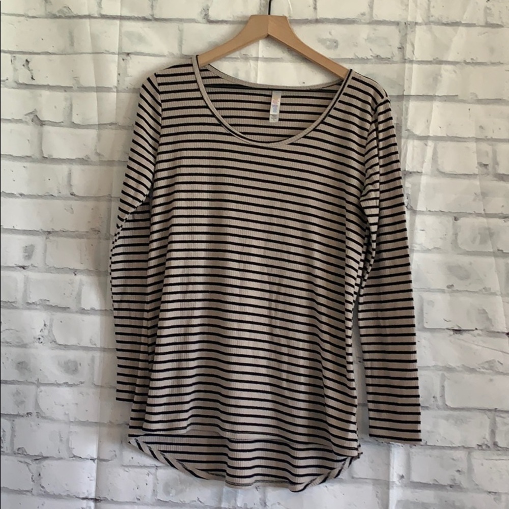 Lularoe Striped Lynnae
